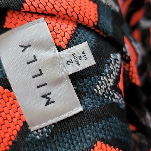 Milly angular mini shift dress diamond shaped - Picture 8 of 10